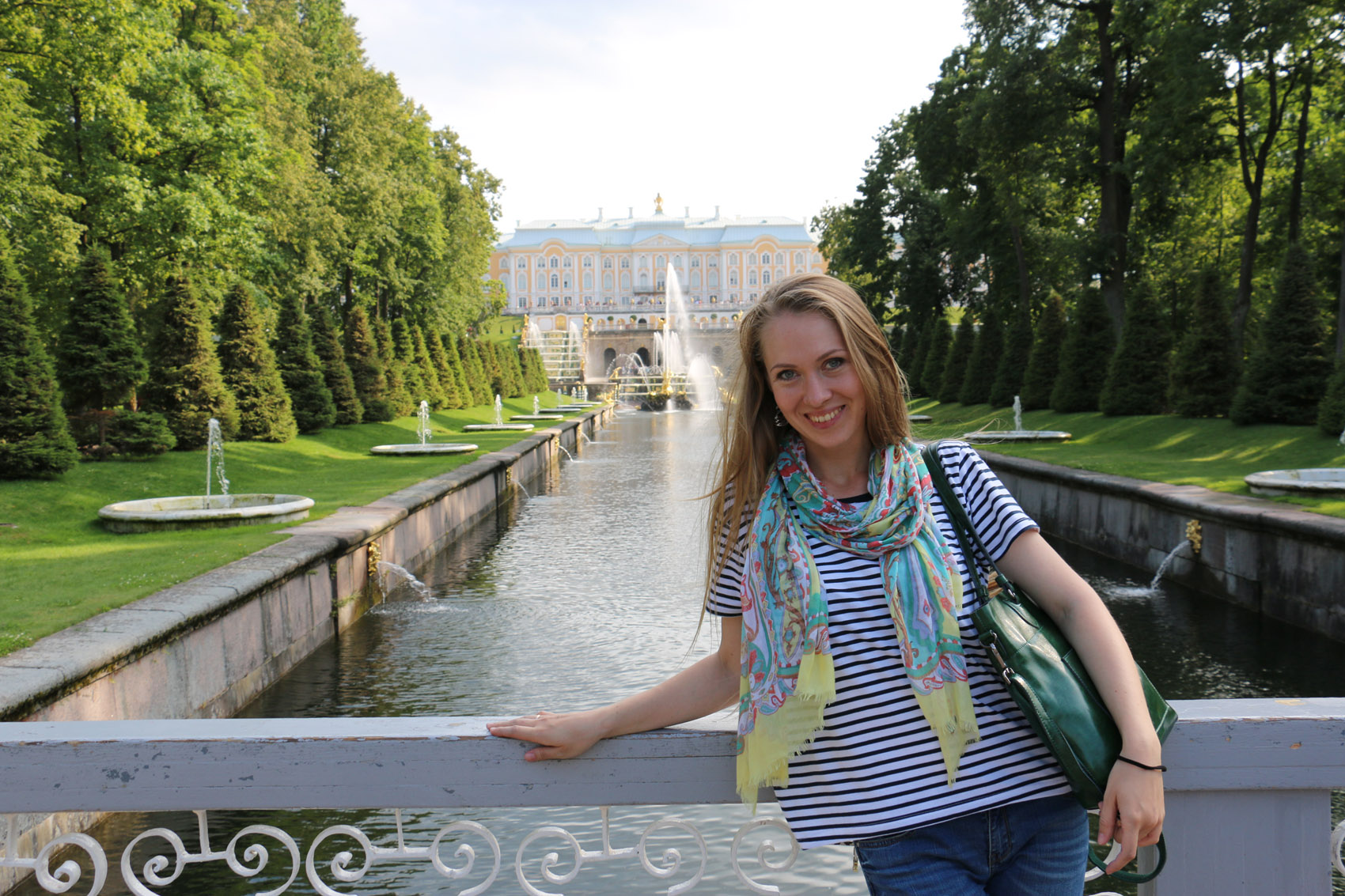 Экскурсия в Петергоф (fountains of Peterhof), видео | Хаус-ТВ